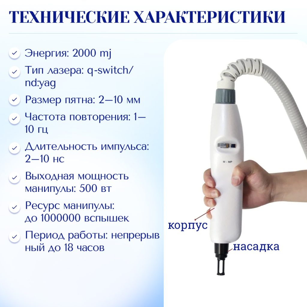 Лазерный комбайн D9 Гибридный лазер + ND: YAG Модификация 2024 г ...